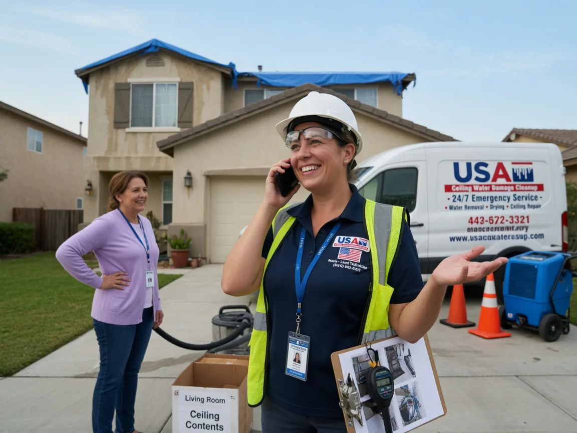 Ceiling Water Damage Restoration Potter, NE FAQs